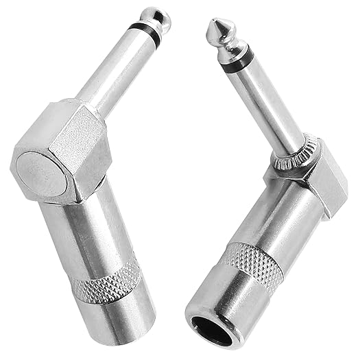 Conector Mono 6.35mm Ángulo Recto Aracombie 6 Piezas miniatura 2