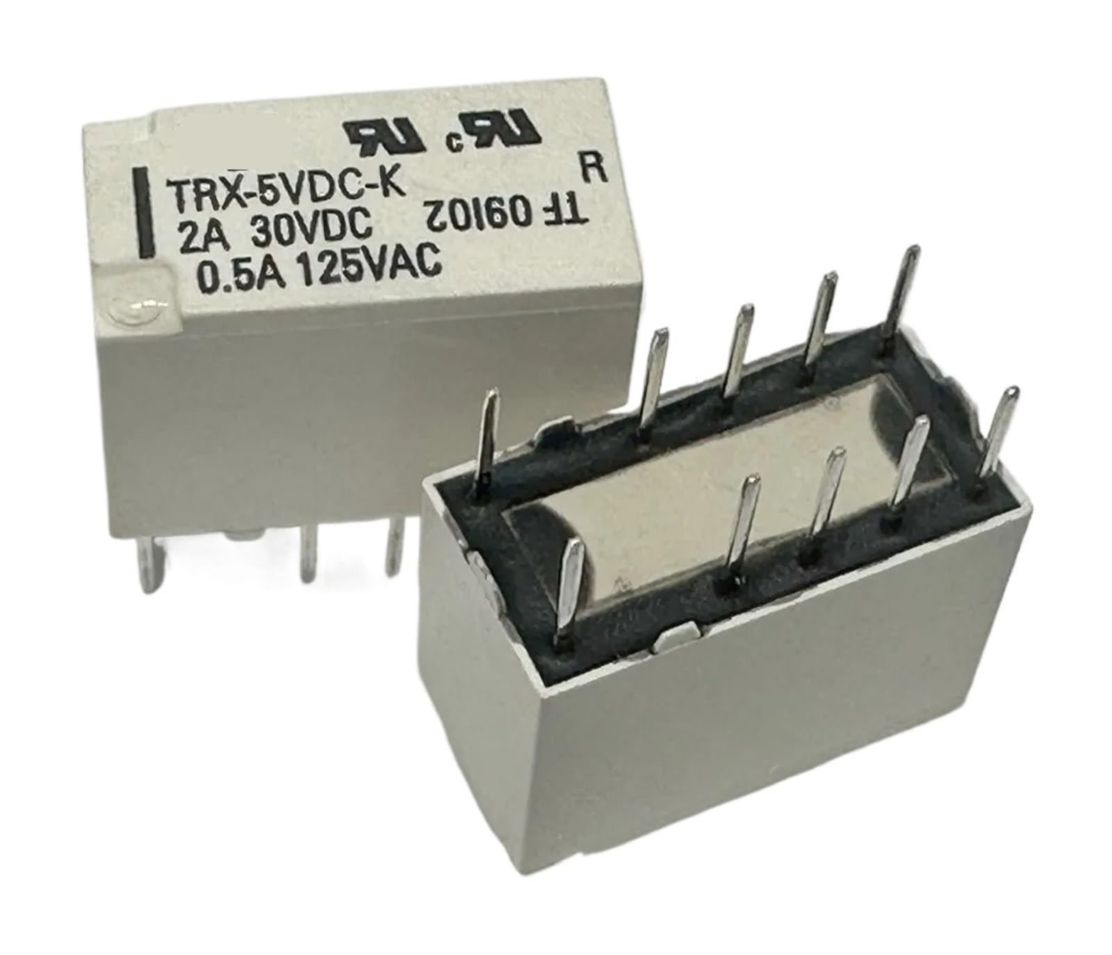 Yzwrwrmktb One Color 1Pc Trx-5Vdc-K (Tx2-L2-5V) Relay 10 Pins