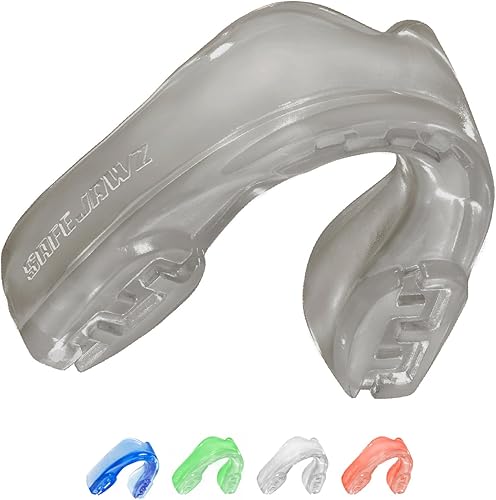 Miniatura 7 de SafeJawz Elements - Protector bucal de doble capa, protección prémium para adultos y jóvenes, con funda para boxeo, artes marciales, judo y todos