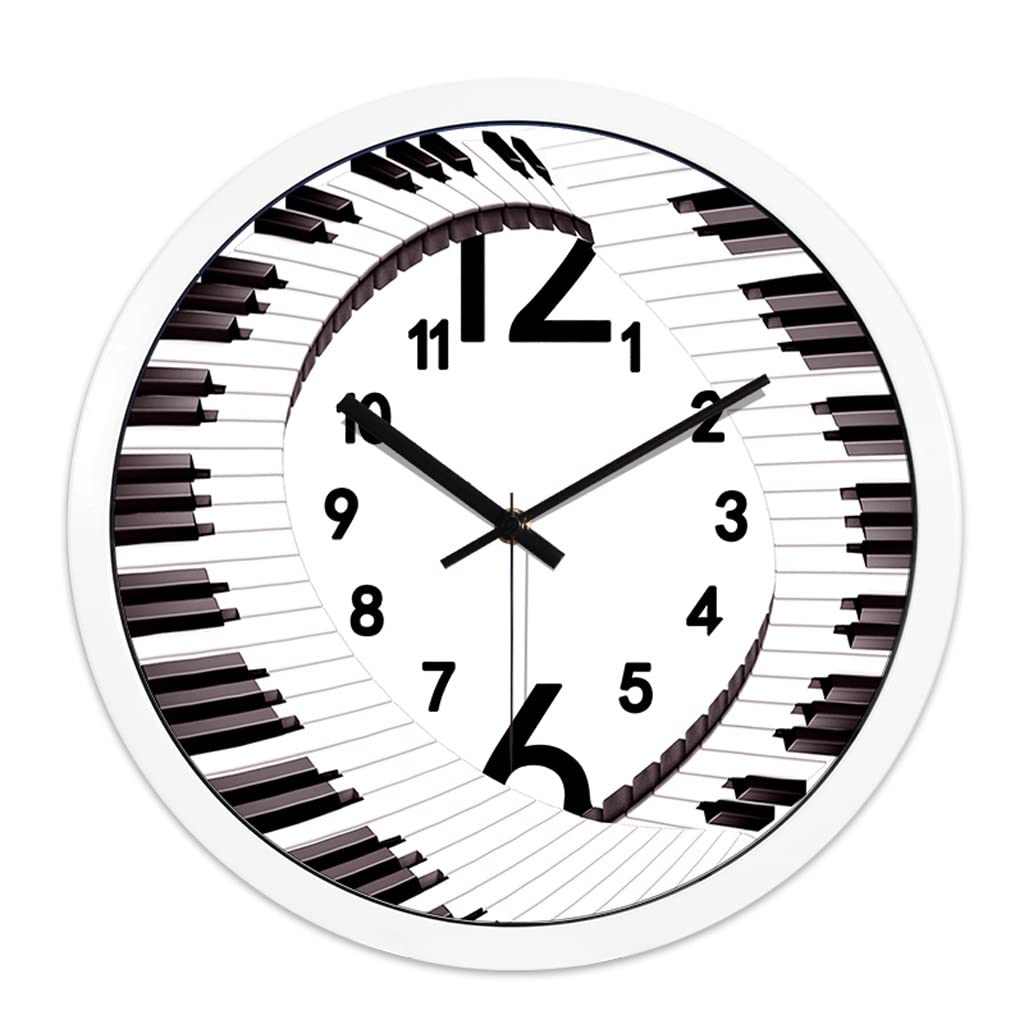 Horloge murale salon et décoration maison style épuré