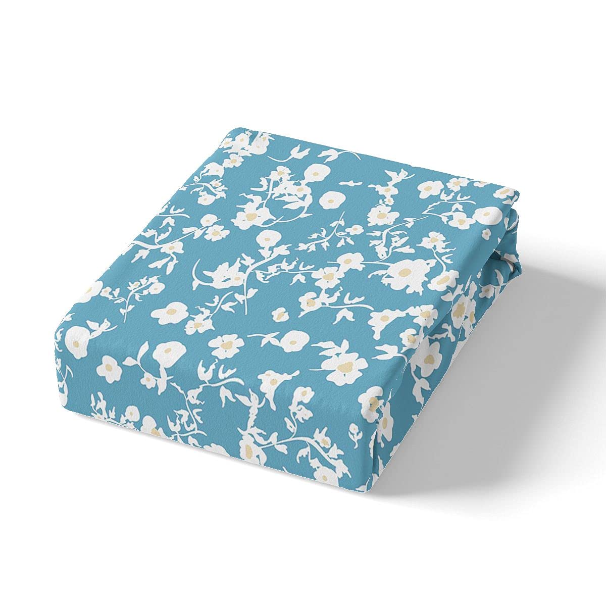 Set di biancheria da letto con stampa floreale per bambini, ragazzi e ragazze, con motivo floreale, 3 pezzi, per letto matrimoniale