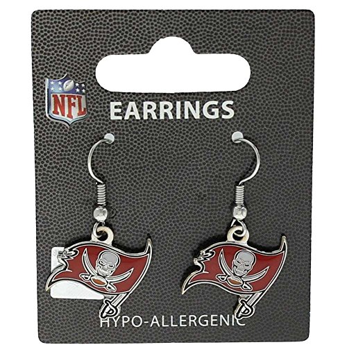 Image of aminco NFL womens NFL Logo Dangler Earrings