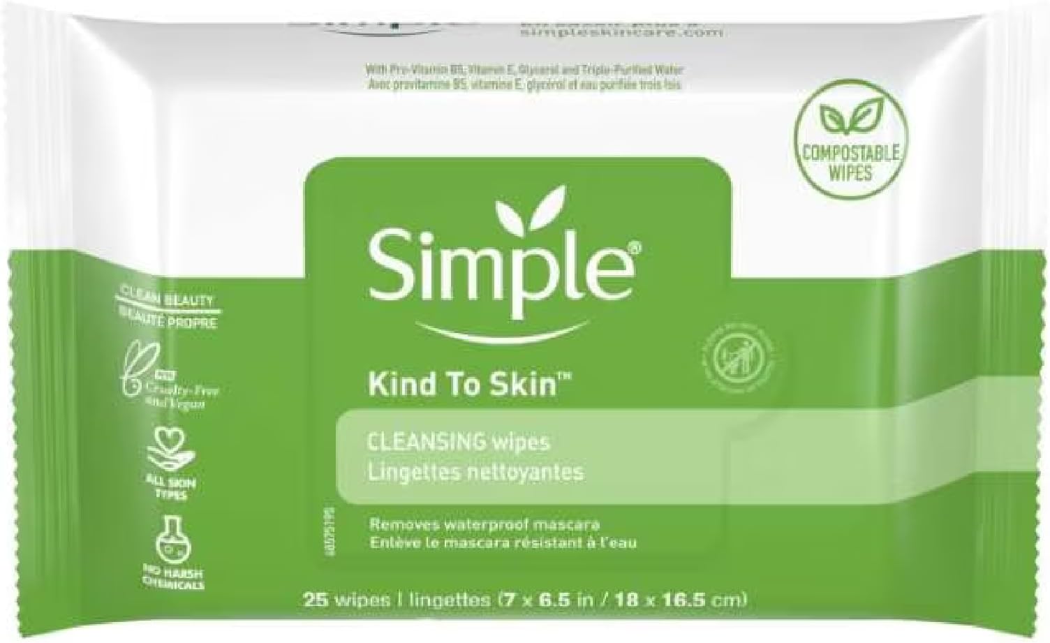 Beauty Concepts 2 Pack (60 Count Each) Coconut Facial