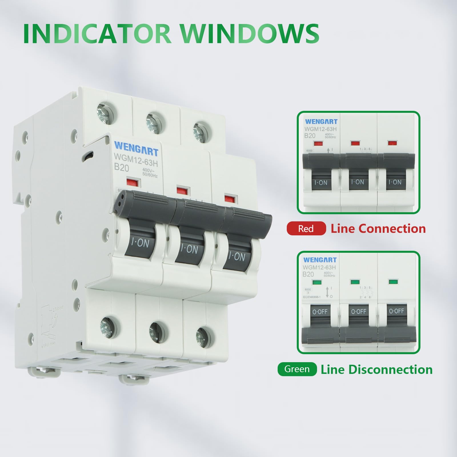 Wengart High Performance Miniature Circuit Breakers WGM12-63H - Image 4