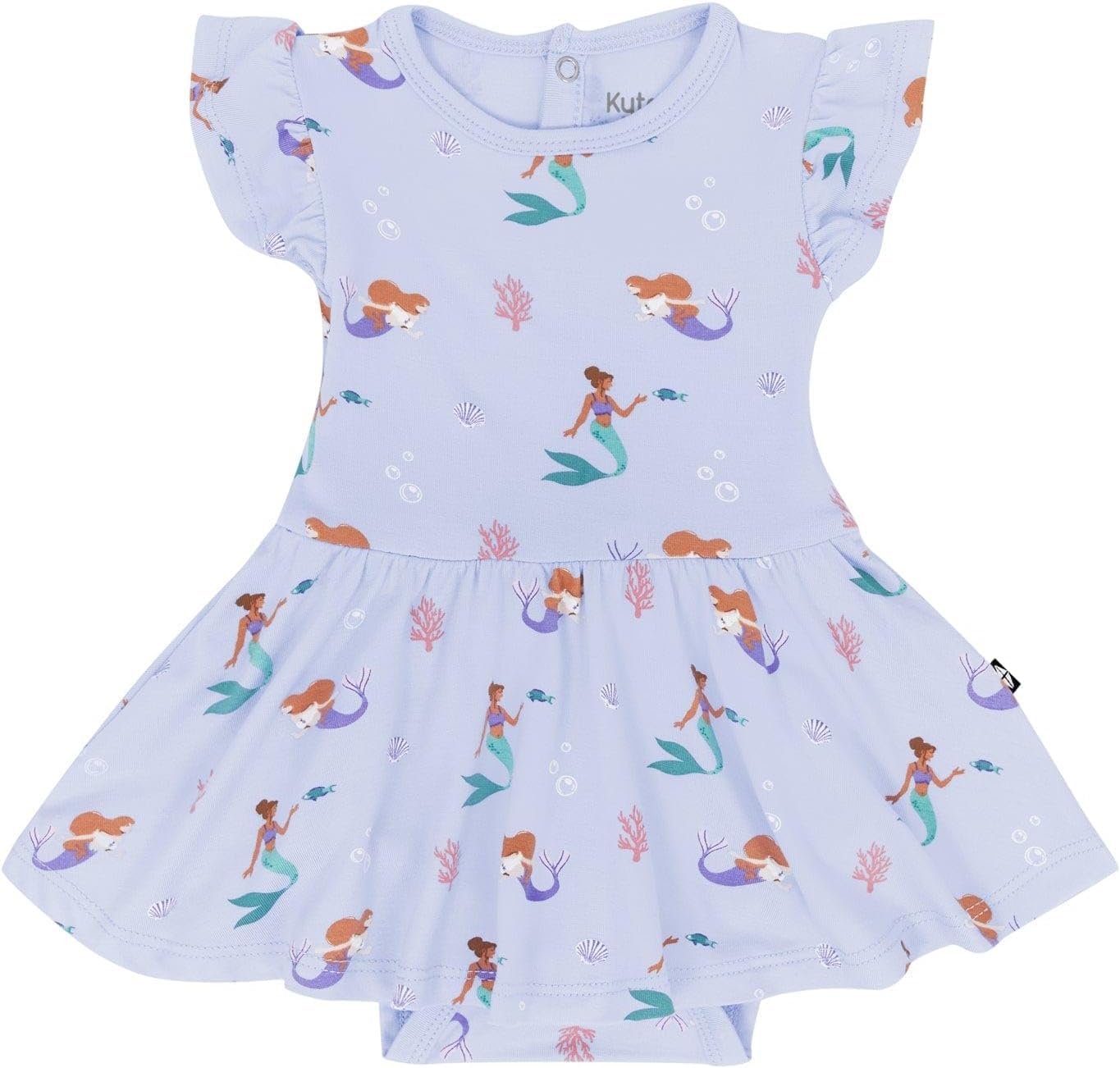 KYTE BABY Rayon Made from Bamboo Twirl Bodysuit Dress