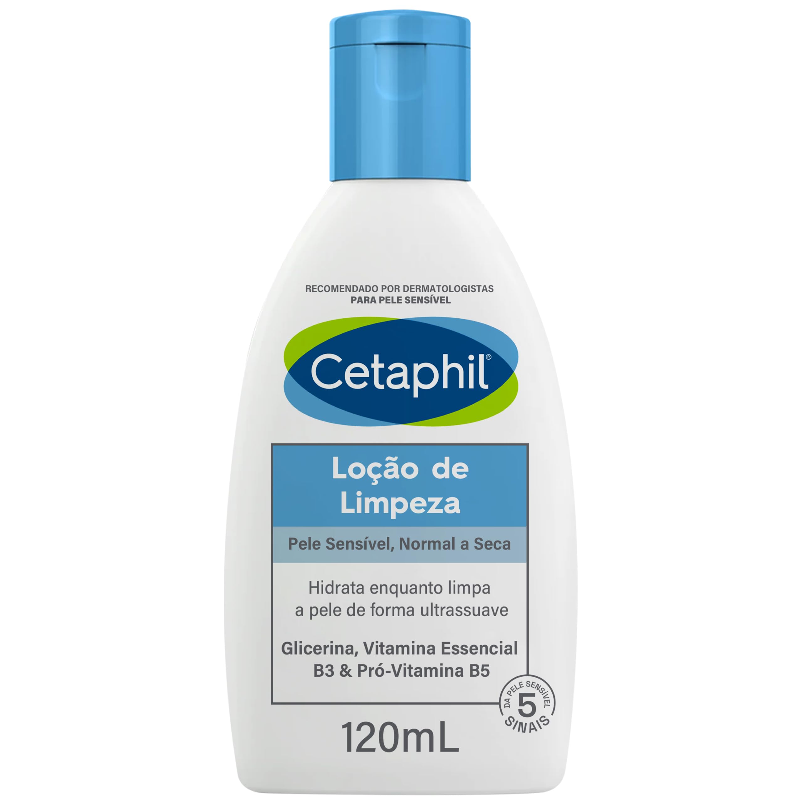 Cetaphil Loção De Limpeza Facial 120ml : Amazon.com.br: Beleza