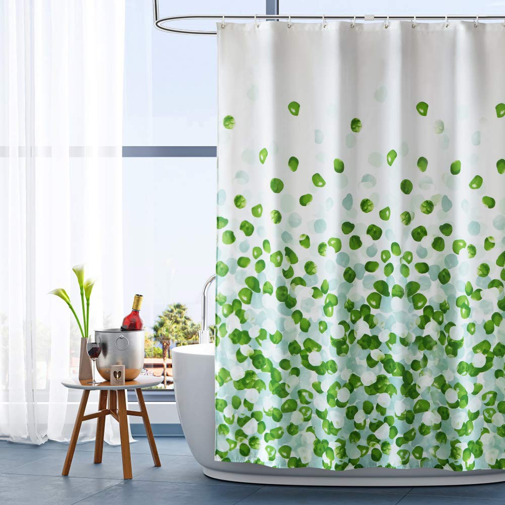 Green Shower Curtains Fabric Curtains & Drapes
