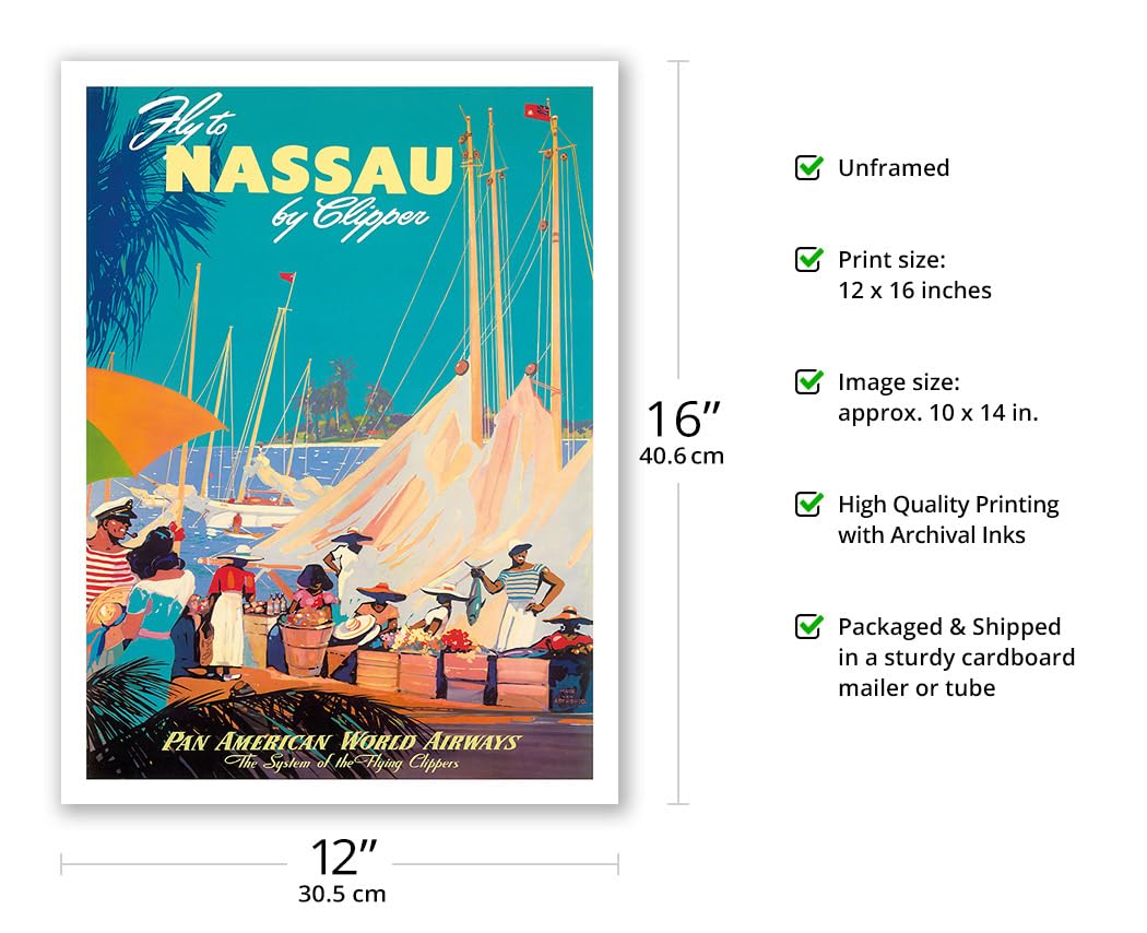 Amazon.com: Fly to Nassau by Clipper - New Providence Island