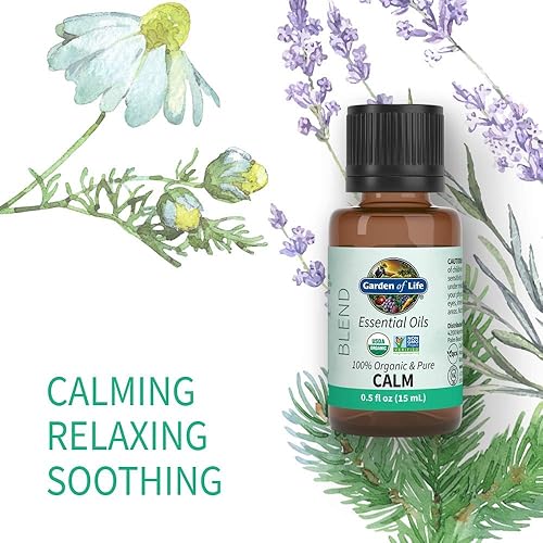 Miniatura 2 de Garden of Life Aceites esenciales, aceite esencial de lavanda 100% orgánico y puro más bálsamo de manzanilla y abeto, mezcla calmante para