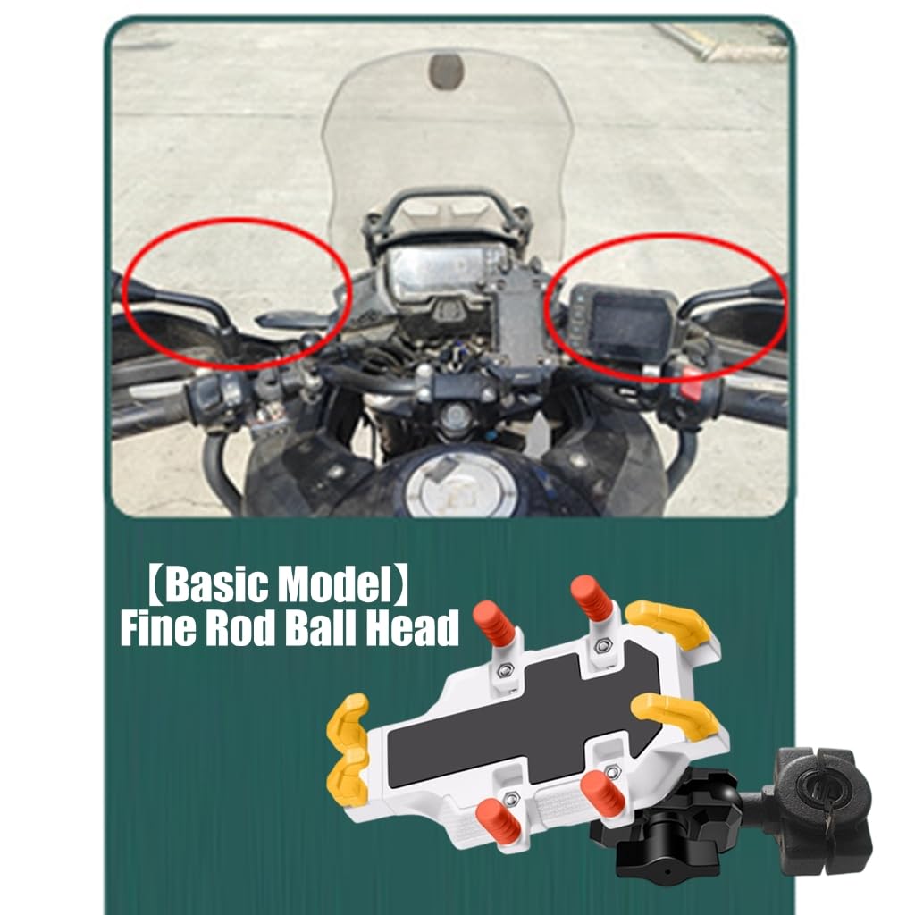 Uchwyt na kierownicę motocykla szybki montaż regulowany kąt trwałość materiały hybrydowe akcesoria rowerowe