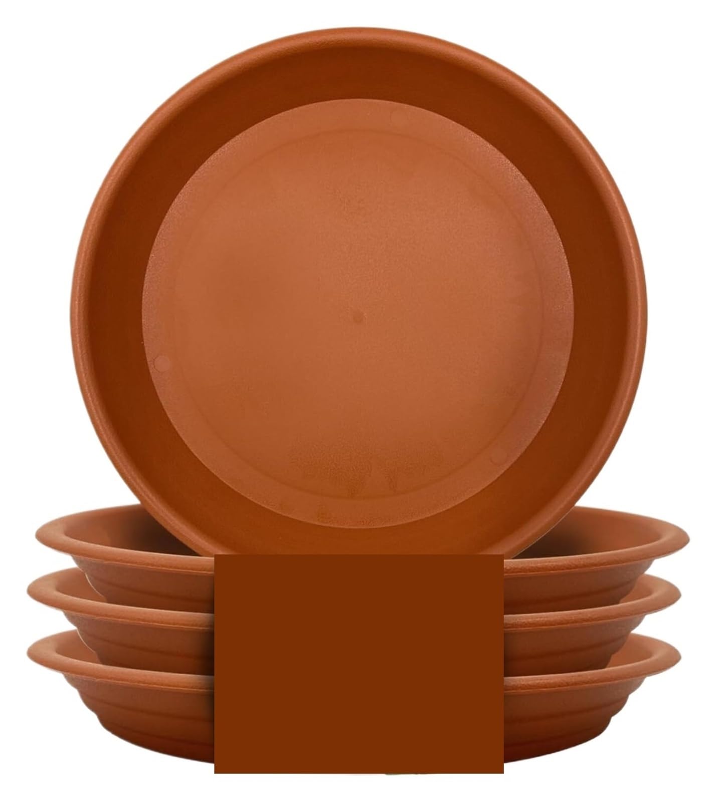 Soucoupes pour fleurs d'intérieur plastique lot de 30 anti fuite eau