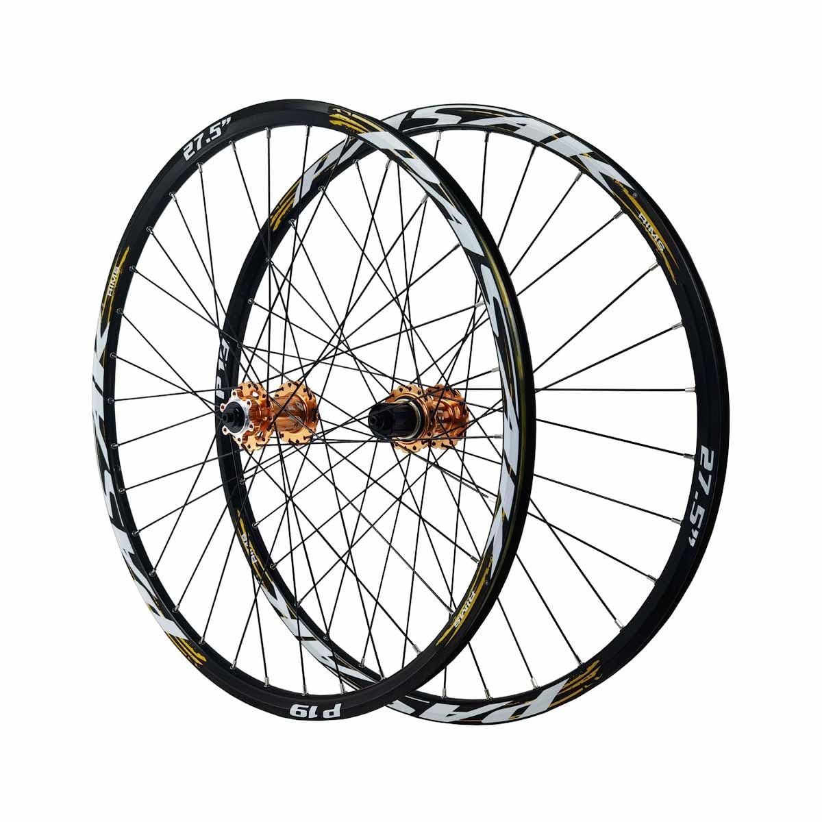 Rueda Trasera Y Delantera De MTB 26" 27,5" 29" Juego De Ruedas De Freno De Disco De Aluminio 9 * 100/10 * 135mm QR, Llanta De Doble Capa, Casete De 7-12 Velocidades