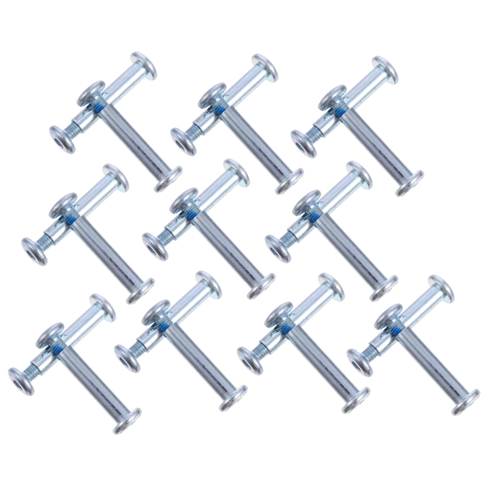 BRIGHTFUFU Line Skating Axle Stainless 20pcs Skate Screw Kit Universal Fit for Skates
