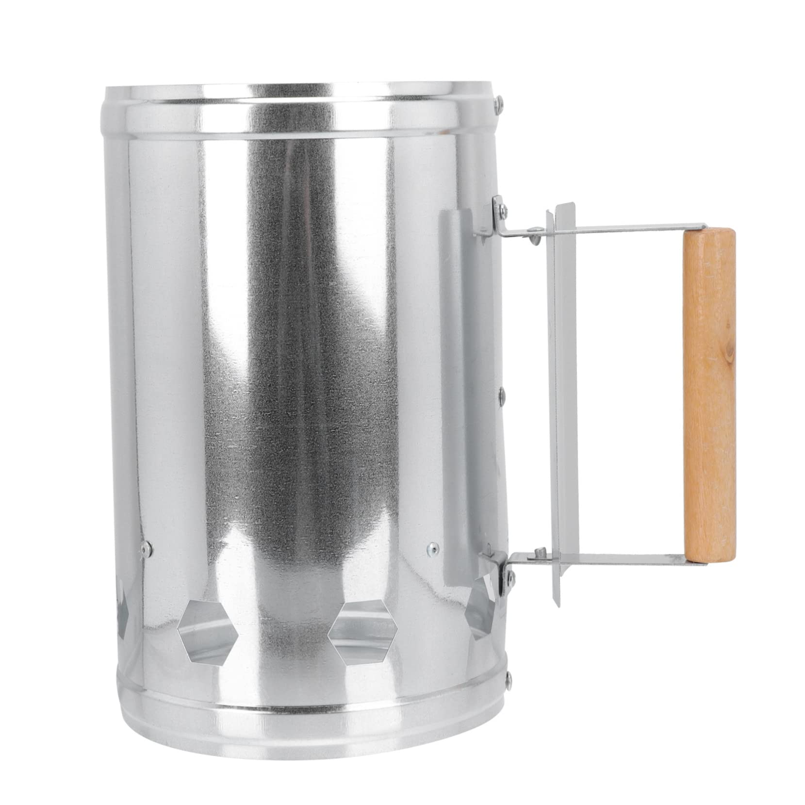 Sosoport 1pezzi Utensili Barbecue Attrezzi Barbecue Stufa Riscaldante di Accensione per Secchio di Accensione Rapida Accendifuoco Bricchette Barile di
