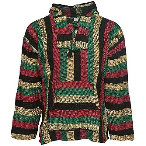 Canyon Creek Rasta Striped Baja Jacket Cover