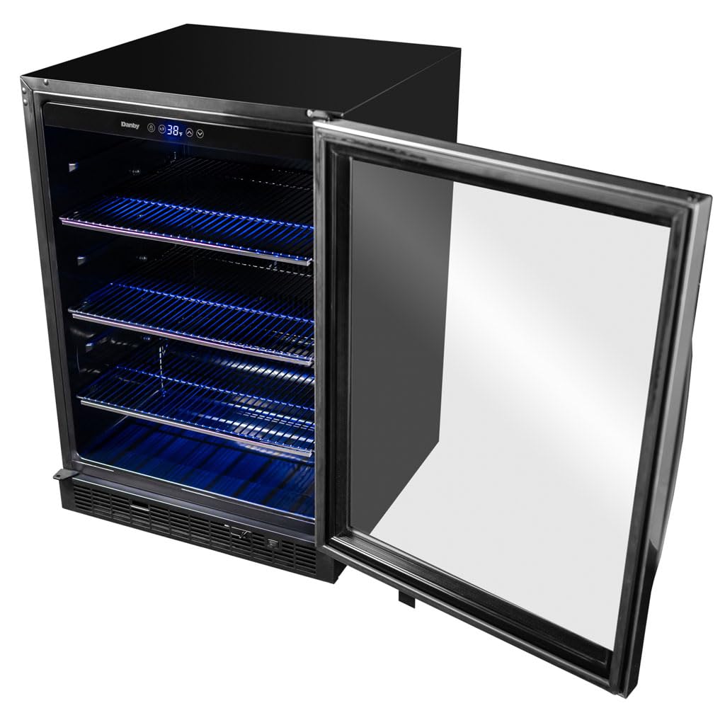 Danby 5.7 Cu. Ft. Built-In Beverage Center In Stainless Steel Dbc057a1bss on Fridge.com - View 6