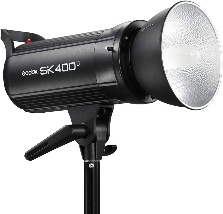 Flash Deals - 50% OFF Godox SK400II 400Ws GN65 5600K Studio Strobe Flash Monolight Light for Studio Shooting,with Built-in Godox 2.4G Wireless X System,150W Modeling Lamp(Bowens Mount) Buy 1 get 1 Godox SK400II 400Ws GN65 5600K Studio Strobe Flash Monolight Light for Studio Shooting,with Built-in Godox 2.4G Wireless X System,150W Modeling Lamp(Bowens Mount)