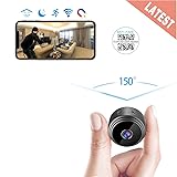 AREBI Spy Camera Wireless Hidden WiFi Camera HD 1080P Mini Camera Portable Home Security Cameras Covert Nanny Cam Small Indoor Video Recorder Motion ...
