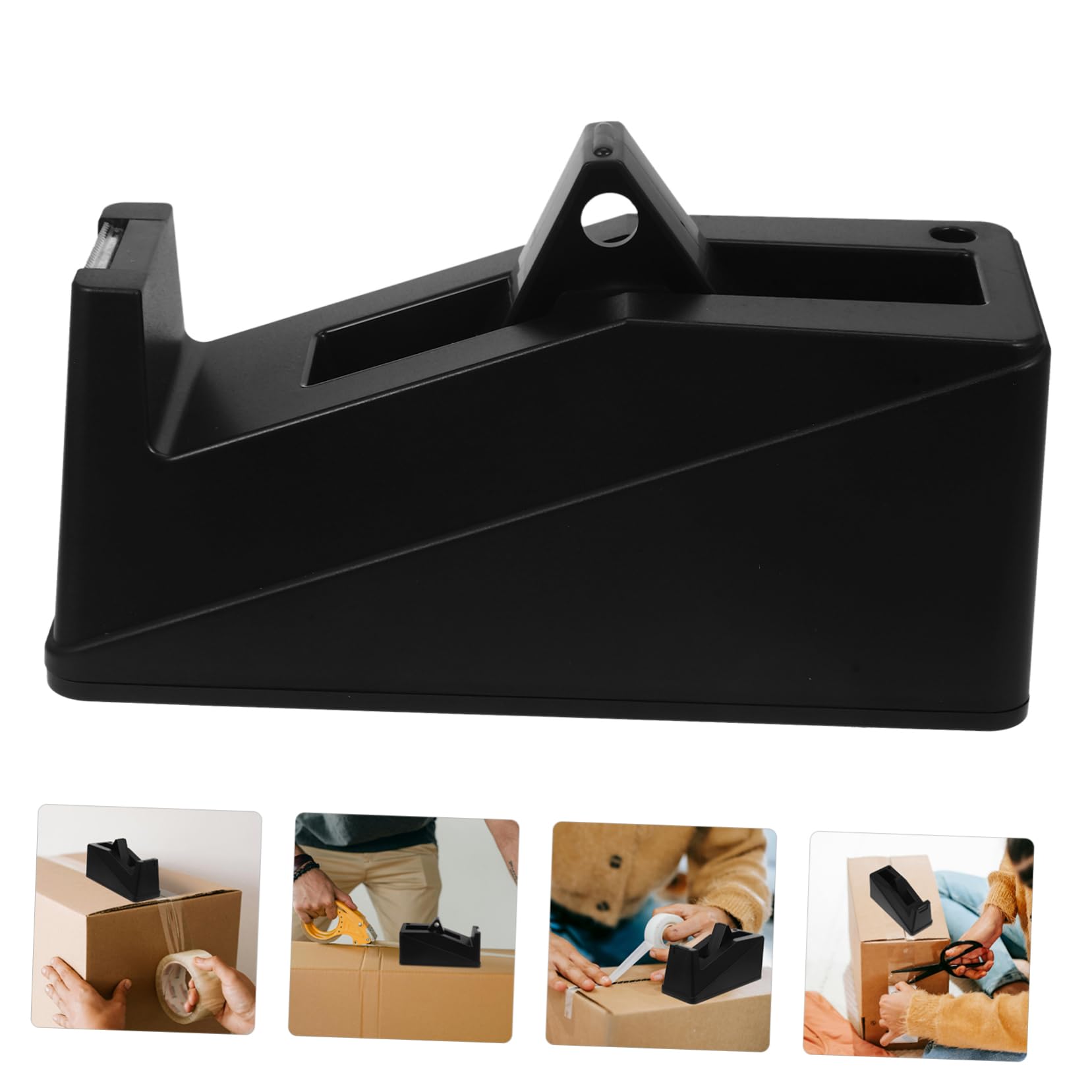 Operitacx Dispenser Per Nastro Adesivo Da Banco Cutter Per Nastro Adesivo Da Ufficio Casa Cucina Contemporaneamente Struttura Robusta e Durevole
