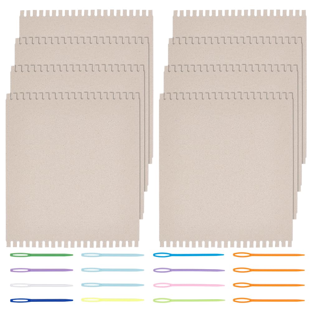 Kit Telai Per Tessitura FINGERINSPIRE - 24 Pezzi Con Aghi Per Principianti E Lavori A Maglia - Foto 2