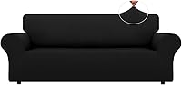Vista 30 de LURKA Fundas Elásticas para Silla Sofá de 1 Pieza Cubiertas de Sofá para Protector de Muebles Sofá Cubiertas Completas con Parte Inferior Elástica
