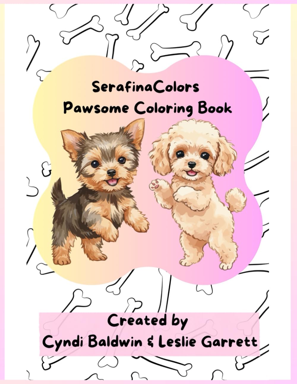 SerafinaColors Pawsome Coloring Book