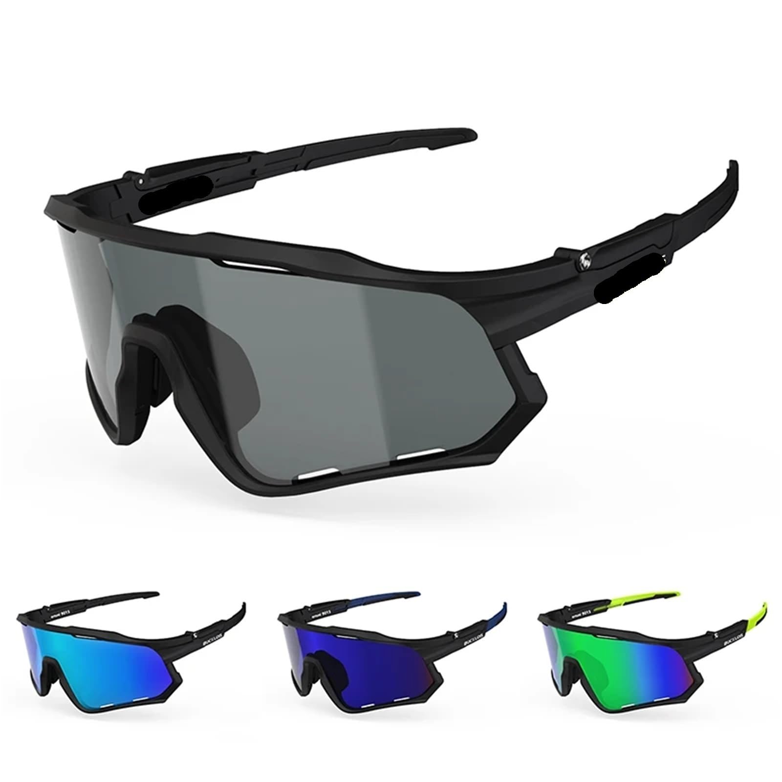Occhiali da Ciclismo Occhiali da ciclismo | Occhiali da mountain bike da strada UV400 Telaio TR-90 Parti for occhiali sportivi da esterno antivento