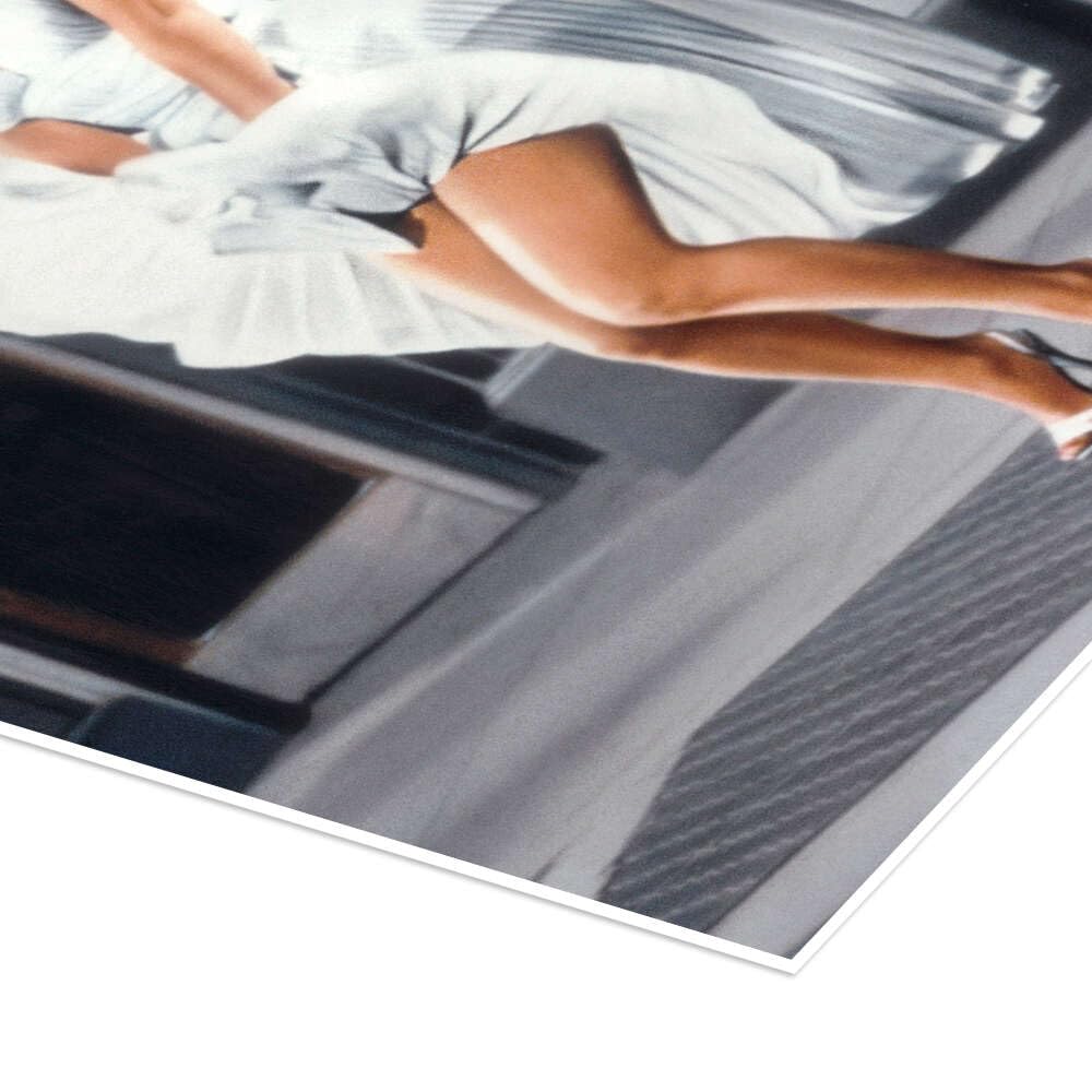 Posterlounge Marilyn Monroe, Quando la moglie è in vacanza, 1955 Poster | 100 x 130 cm Quadri Decorazione per pareti