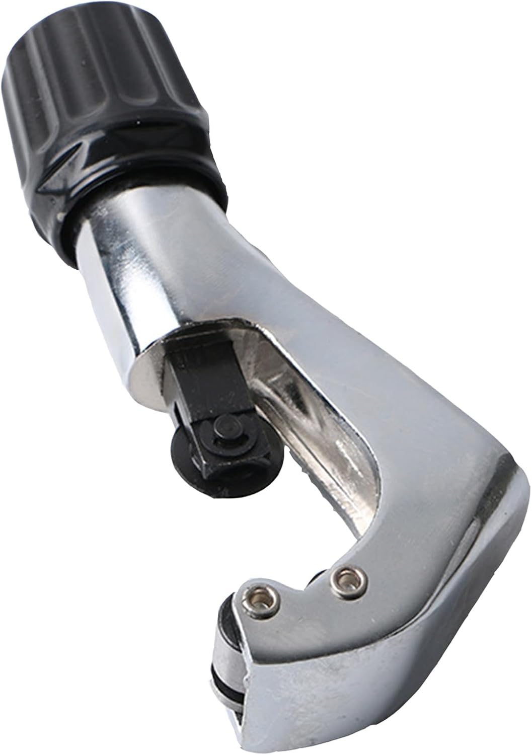 Maizoon Professional Tube Cutter with 1/8''to 1-1/8''（4-28mm） Cutting Capacity Accurate and Efficient Exhaust Pipe Plumbing Tools Stainless Steel Bellows Smooth Cut for DIY Projects Silver Black
