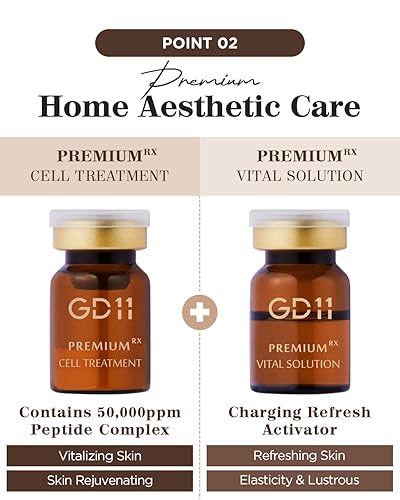 Miniatura 4 de GD11 Tratamiento prémium para exosomas de células Rx | Juego de cuidado de la piel estética para el hogar premium para suero de regeneración de la