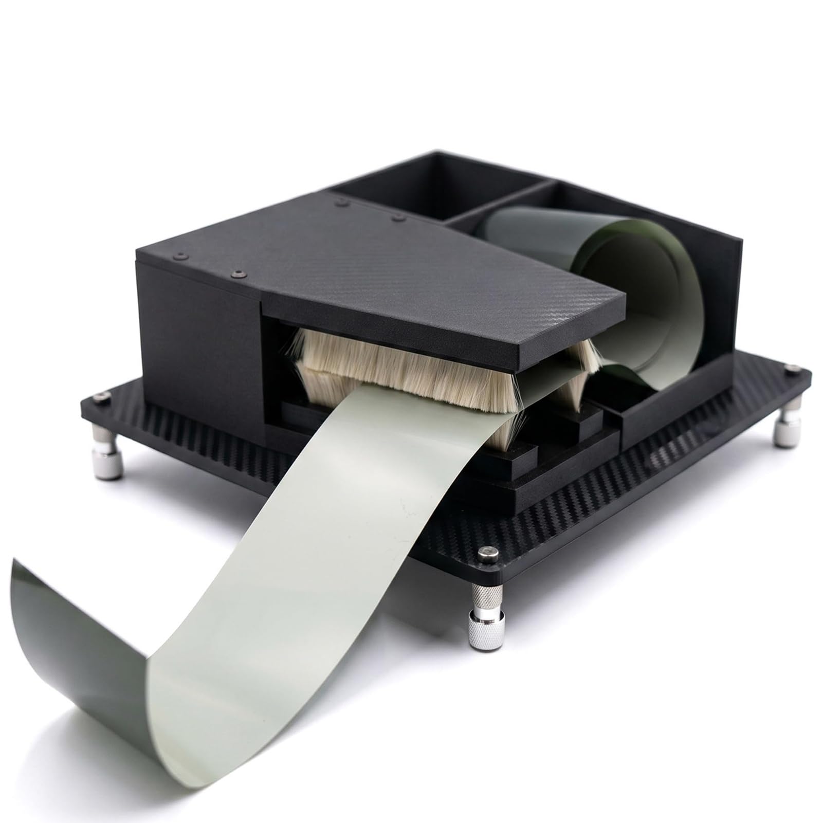 Removedor polvo antiestático película eléctrica apto for película 135/120 | Limpiador de polvo de película electrostática con caja de almacenamiento,Equipo de limpieza,para cuarto oscuro
