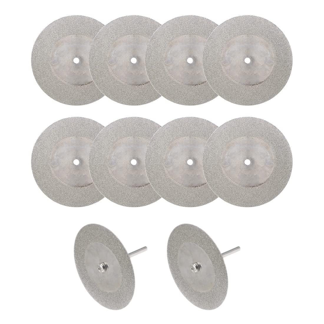 Uptodateproducts 10 Pcs 50mm Diamond Cutting Wheels Cut Off Wheel with 2 Pcs Mandrels for Rotary Tool (B0D49BR1JL) Amazon Price History, Amazon Price Tracker