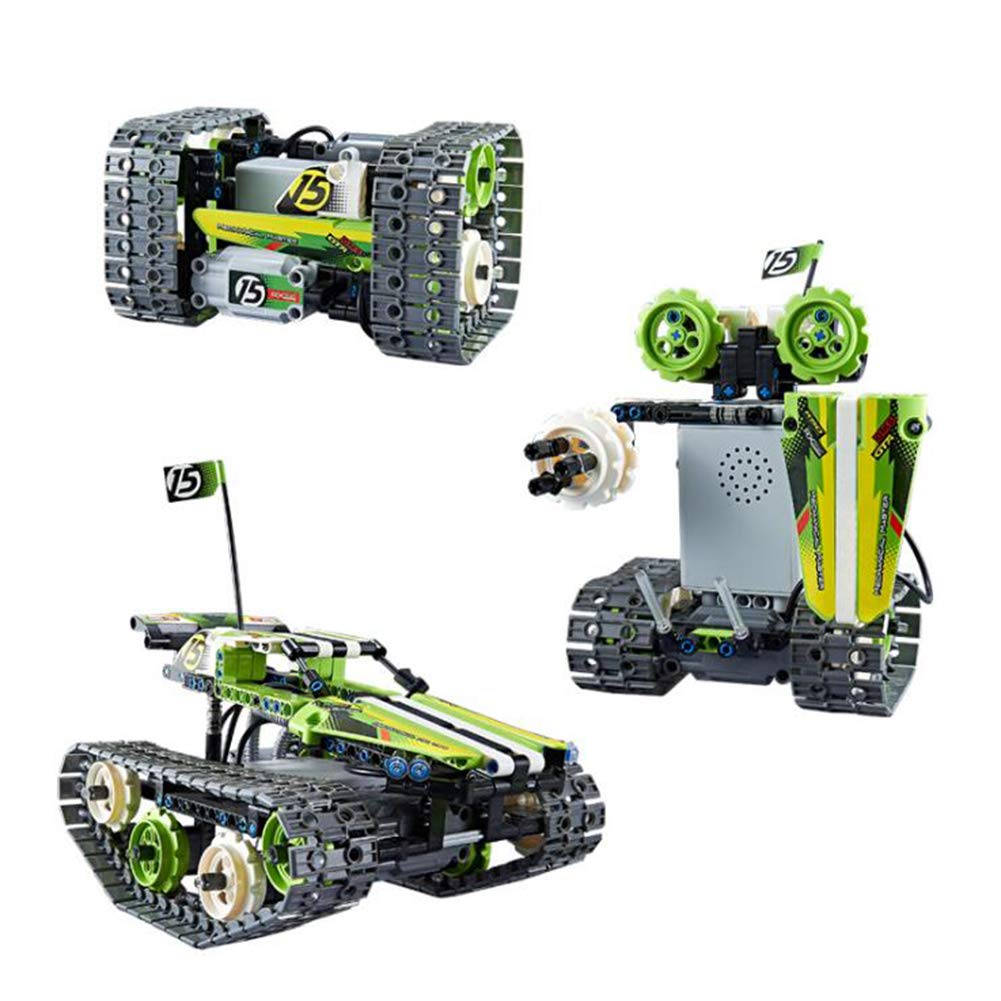 Buy YEARGER Uilding Blocks RC Robot Remote Control STEM Robot Toy