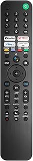RMF-TX520U MG3-TX520U Voice Remote Control for Sony Smart TV, Replacement for Sony Bravia XR KD OLED 4K 8K Ultra HD LED Smart Google TV, with YouTube Netflix Disney+ Prime Video Buttons