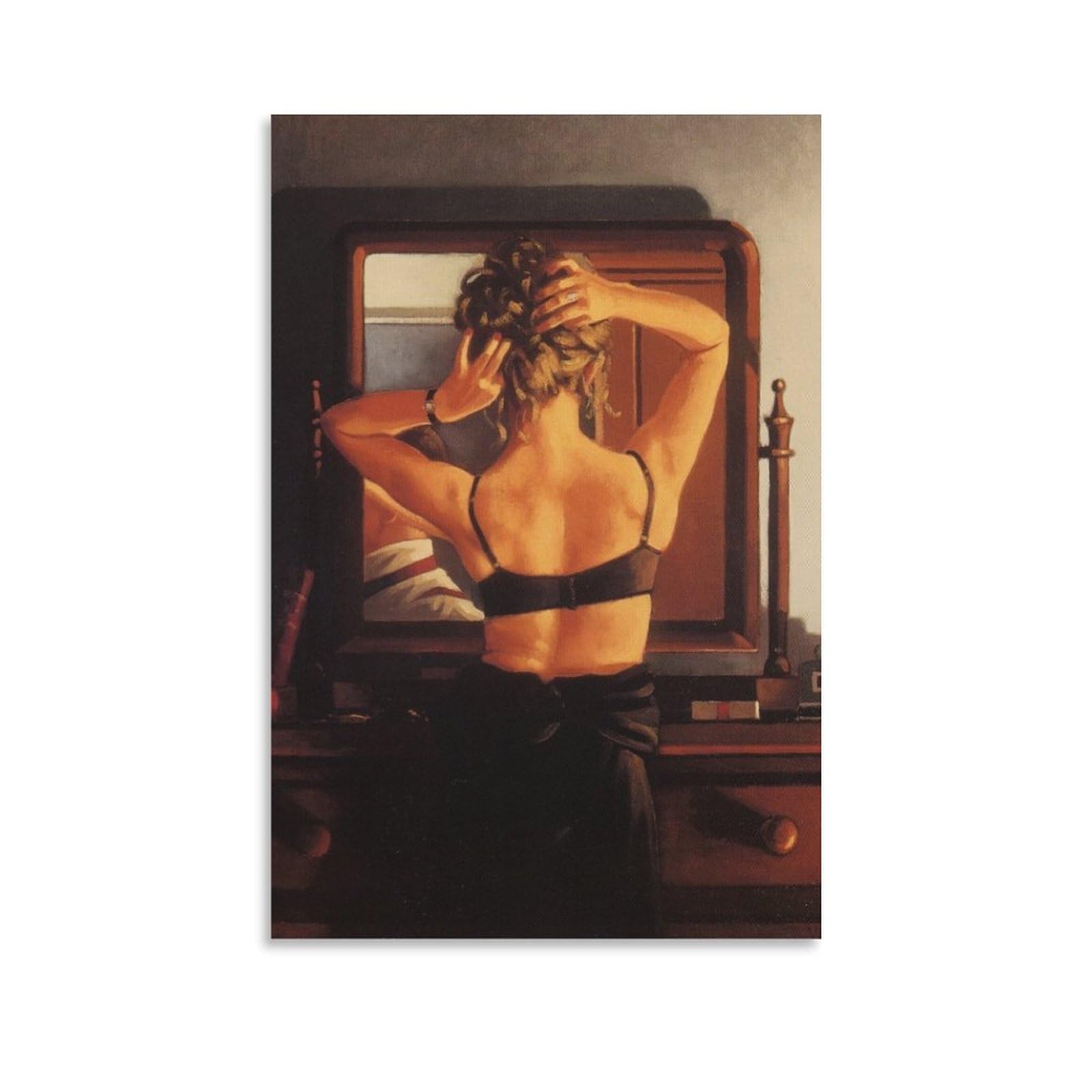 Room Stranger by jack_vettriano Wall Art Prints Poster Home Decor Poster Wall Art Hanging Picture Print Decorative Painting Posters 16x24inch(40x60cm) โ image 1