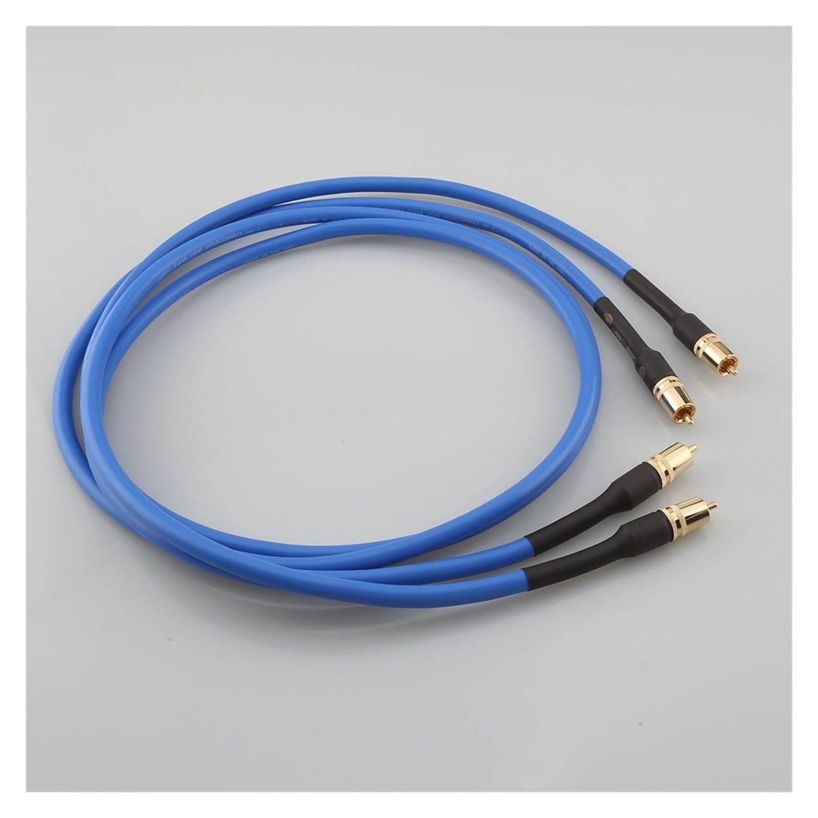 Cavo di interconnessione HiFi for riproduzione CD Cavo audio con jack placcato oro(1 Meters)