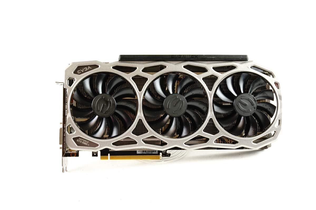 EVGA GeForce GTX 1080 Ti FTW3 Gaming, 11GB GDDR5X, iCX Technology - 9 Thermal Sensors & RGB LED G/P/M, 3X Async Fan Control, Optimized Airflow Design Graphics Card 11G-P4-6696-KR (Renewed) FTW3 Real Boost Clock: 1683 MHz
