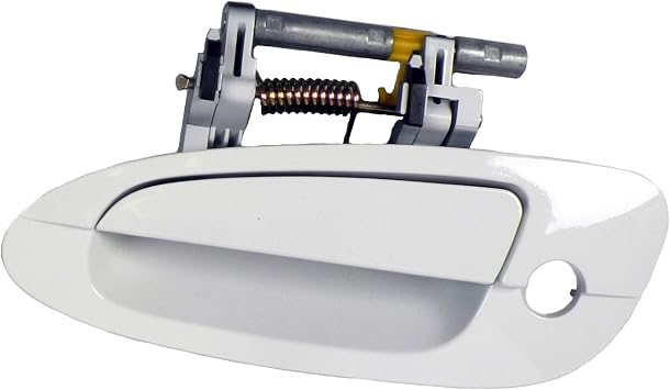 ADVANCE IGNITION Compatible with Nissan Front Left Driver Side 2002-2006 Altima QM1 Cloud White Exterior Outside Door Handle 2002 2003 2004 2005 2006