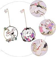 Vista 8 de Beautiful Bookmark Chinese Decor Japanese Bookmark Basket Gift Animal Bookmarks Book Markers Gift Reading Page Marker Crane Bookmarks Exquisite