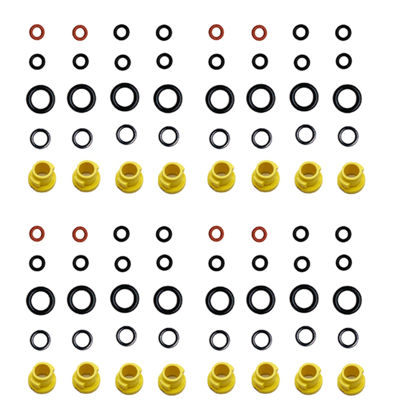 4X O-Ring for Hose Nozzle Spare O-Ring Seal 2.640-729.0 Rubber O-Ring Pressure Washer for K2 K3 K4 K5 K7 A