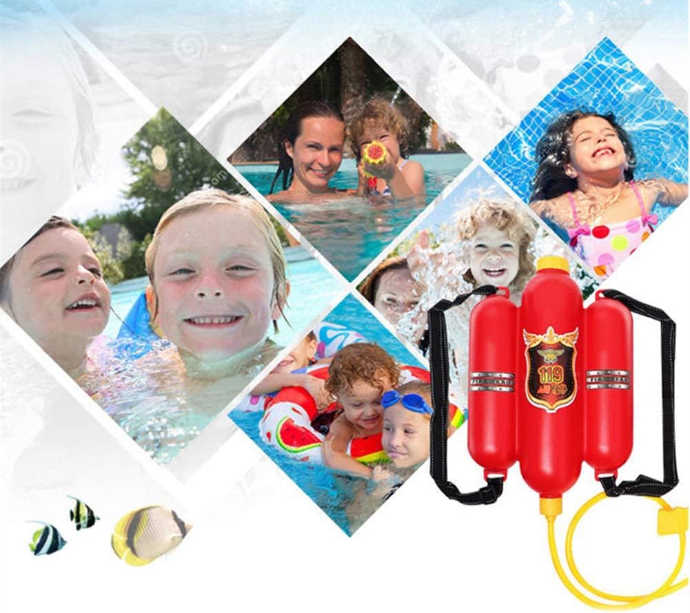 Fireman Backpack Water Gun Blaster Water Gun Beach Toy and Outdoor Sports Toy (Fireman) image 8 of 9 B09YV222YF