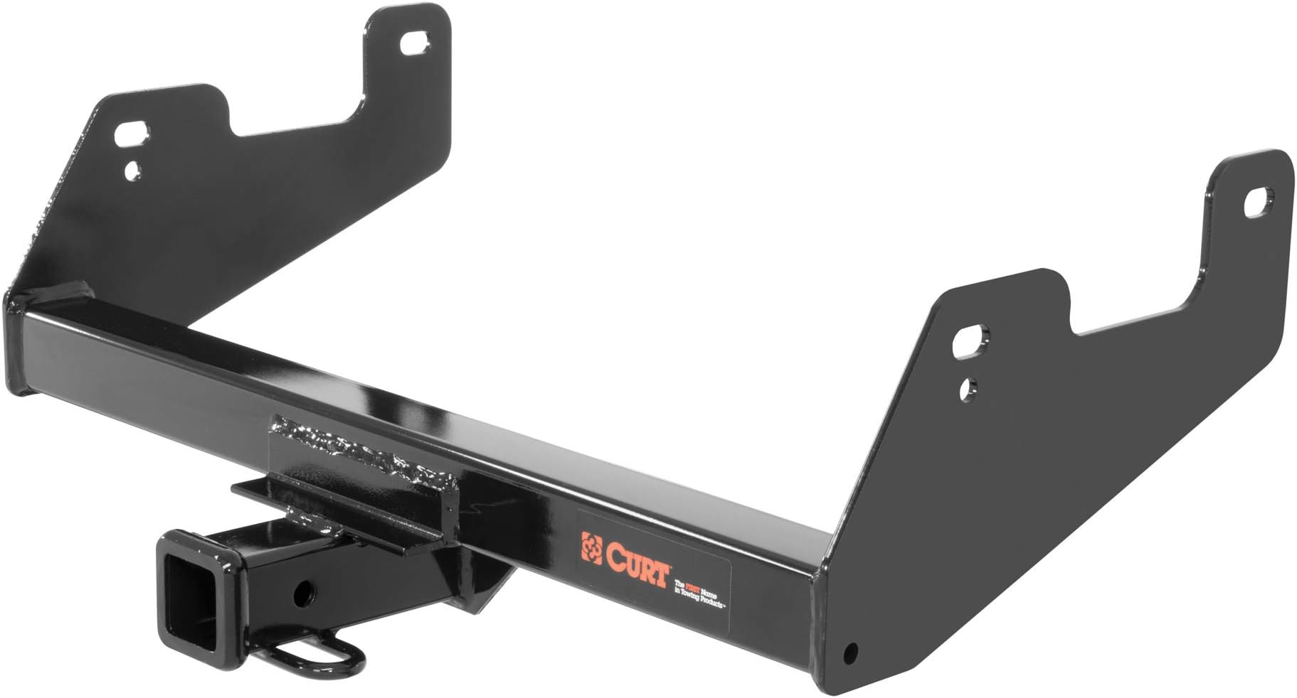 Class 4 IV Black 2" Receiver Tube Rear Bumper Trailer Tow