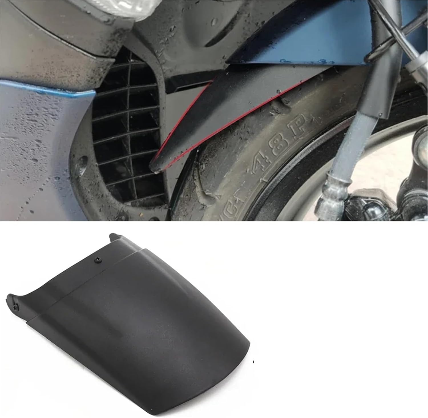 Motorcycle Accessories Front Mudguard Motocycle Universal Fit For Kawasaki Accessories Extension Engine Defense Mud Guard