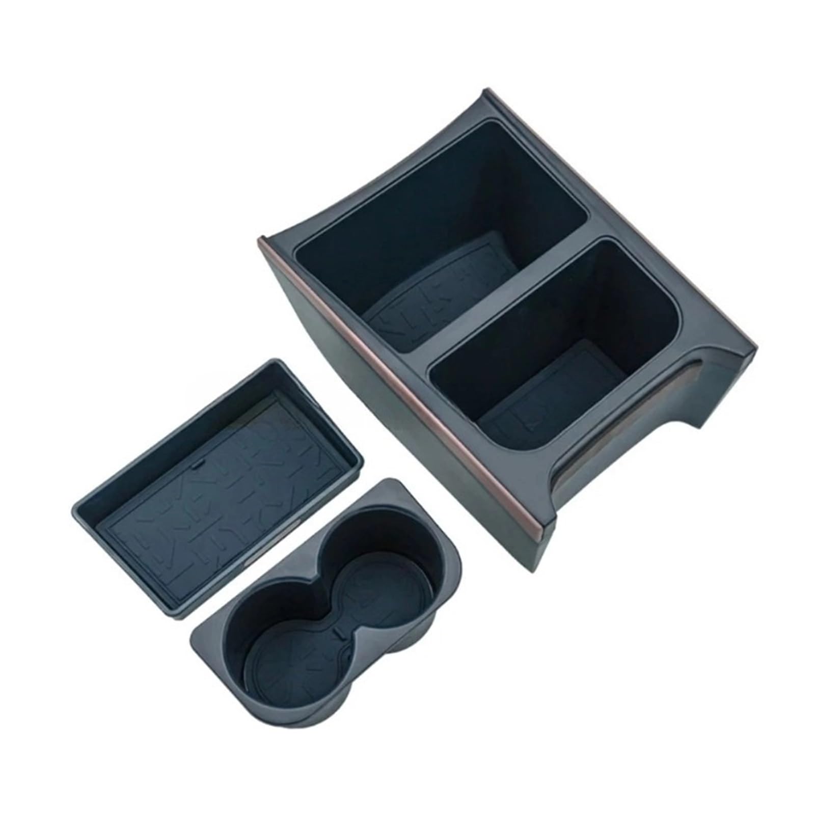 Solutions de rangement pour véhicules ZEEKR X : boîte double couche anti-glisse - 6