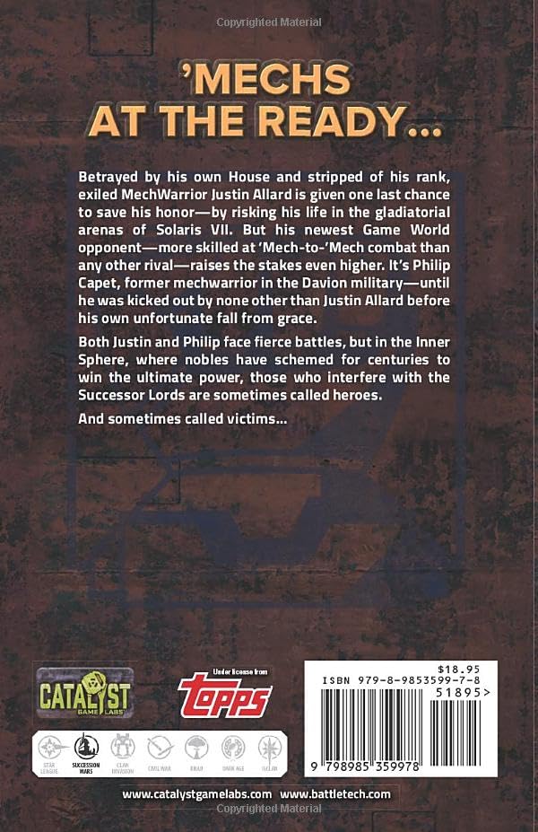 Snapklik.com : BattleTech Legends: Warrior: En Garde: The Warrior Trilogy
