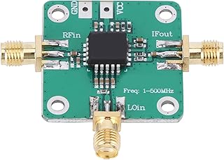 RF Mixer Module, High Frequency RF Mixer Frequency Converter, Drive Inverter Amplifier, Low DC Offset Characteristics, for HF and VHF Receiver RFIF Frequency