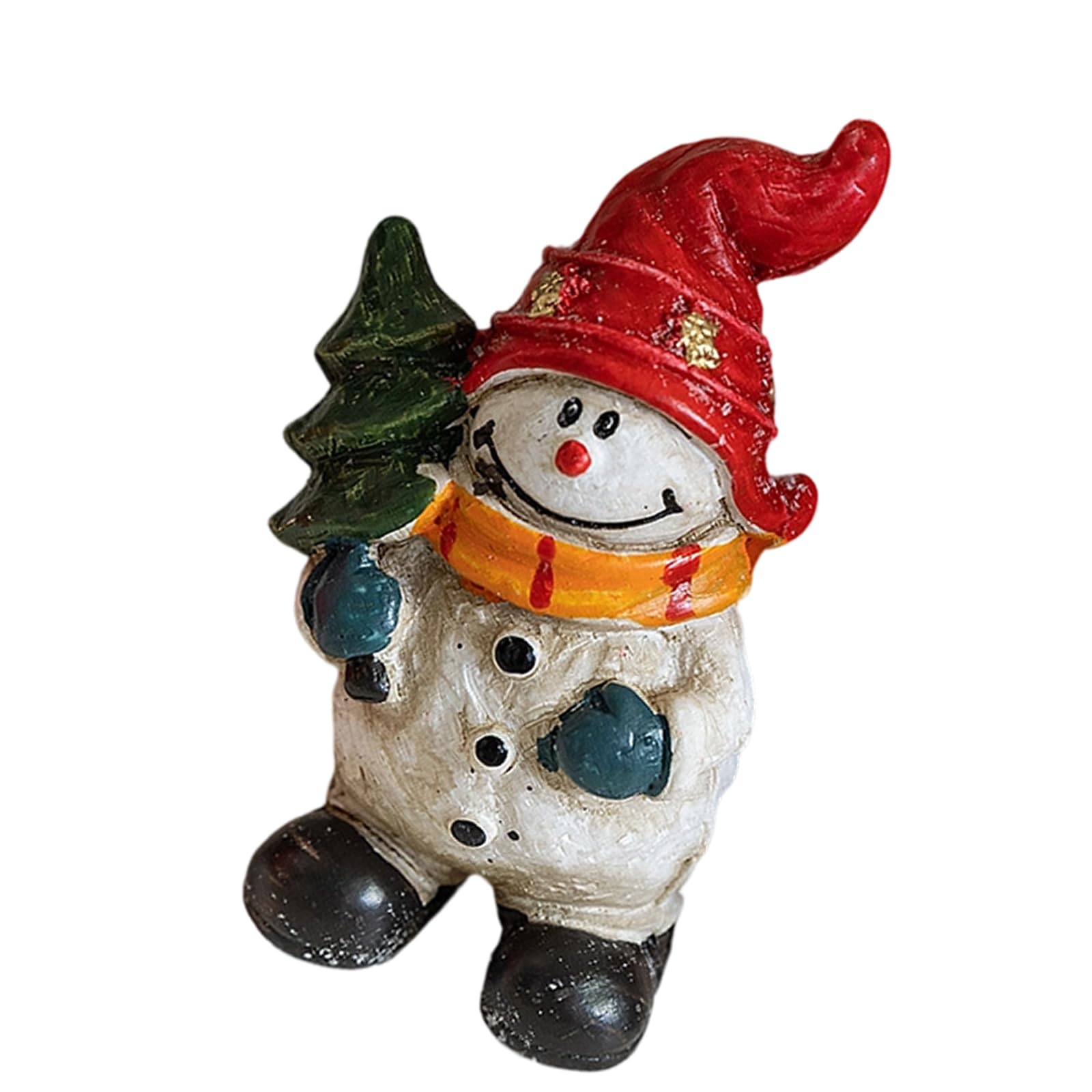 ordinarYone Christmas Figurine Figure Decorations Xmases Santa Clauses Figurine,Resin Santa Clauses Statues Table Centerpieces