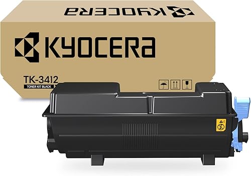 KYOCERA TK-3412 Cartucho de tóner negro para impresora láser modelo PA5000x (1T0C0X0US0)