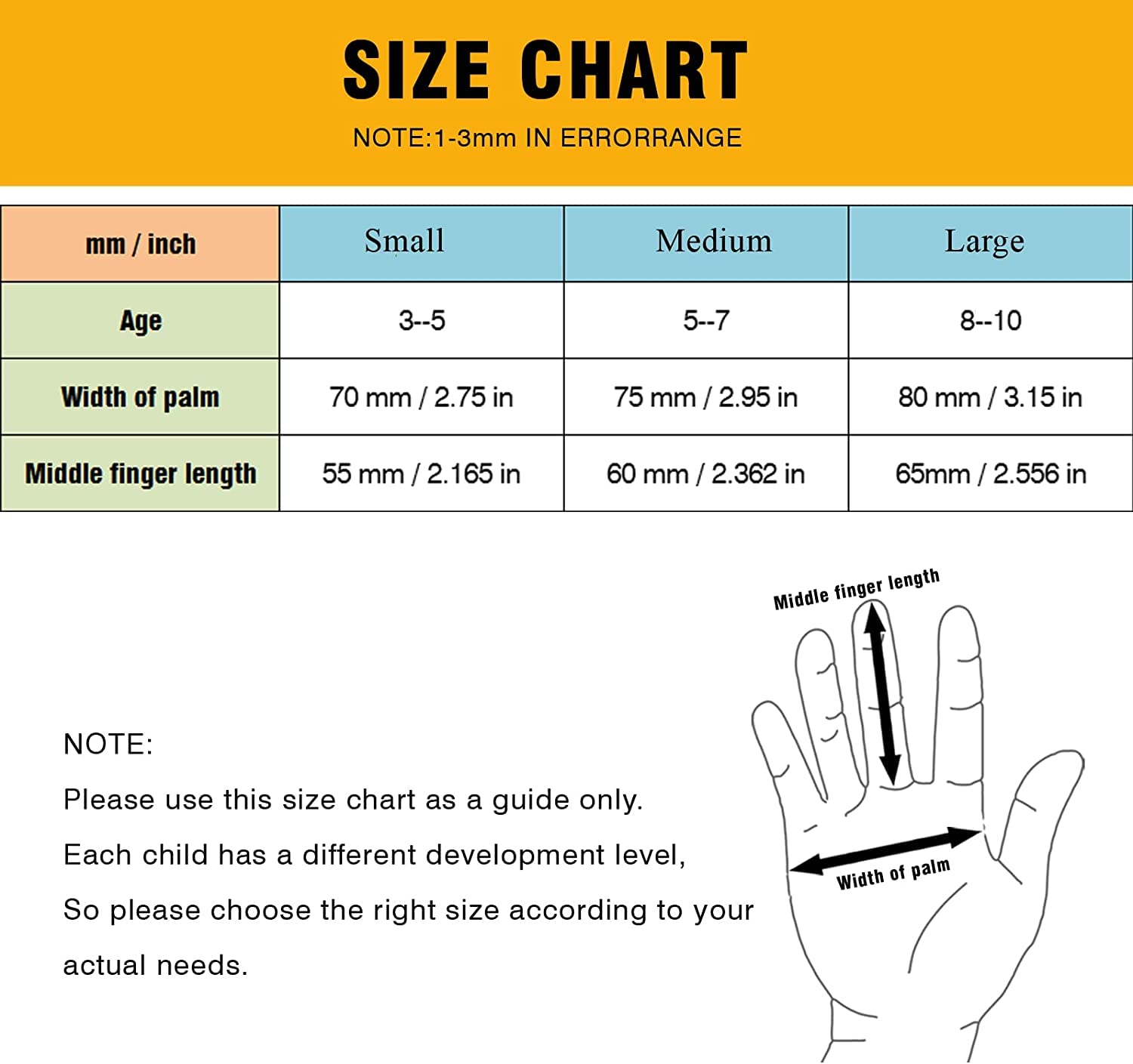 KDK Gants de jardinage pour enfants de 8 à 10 ans, gants de travail pour enfants, gants de sécurité en caoutchouc doux (3 paires grandes, jaune, bleu clair et rose)