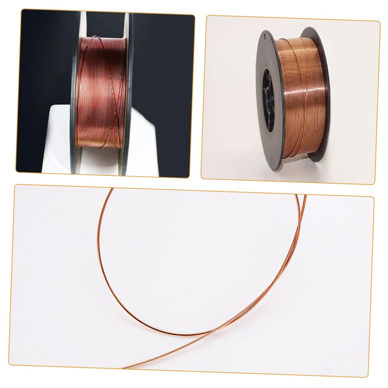 Alambre de Soldadura 0,8mm de Acero al Carbono sin Gas para Soldador